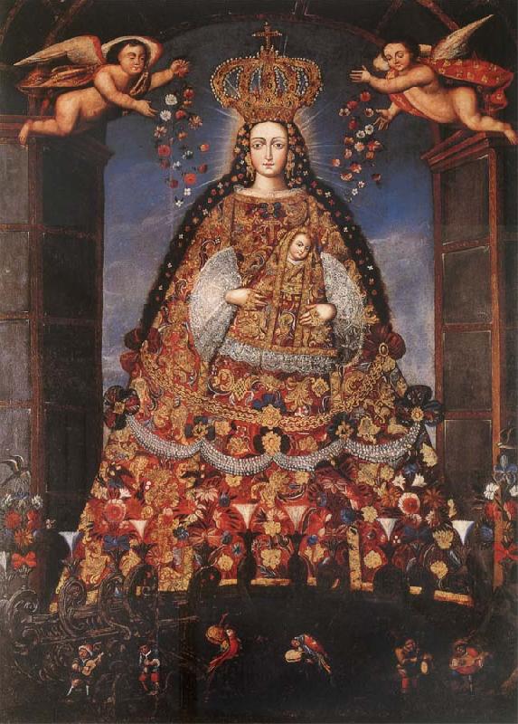 unknow artist The Virgin of Belen oil painting picture